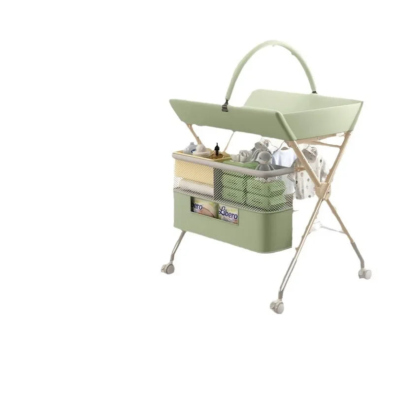 Bird _A Foldable Changing Table for Infants with Portable Operation Platform