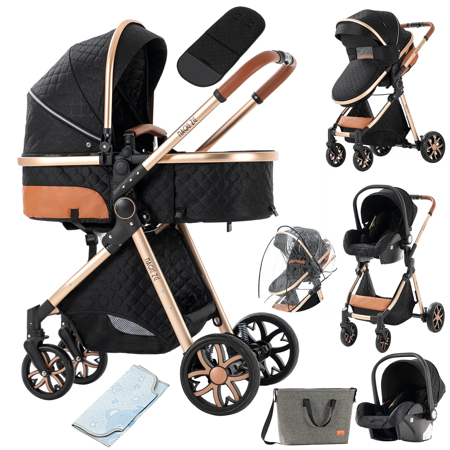 Bird_Baby Stroller Baby 3 in 1 Stroller