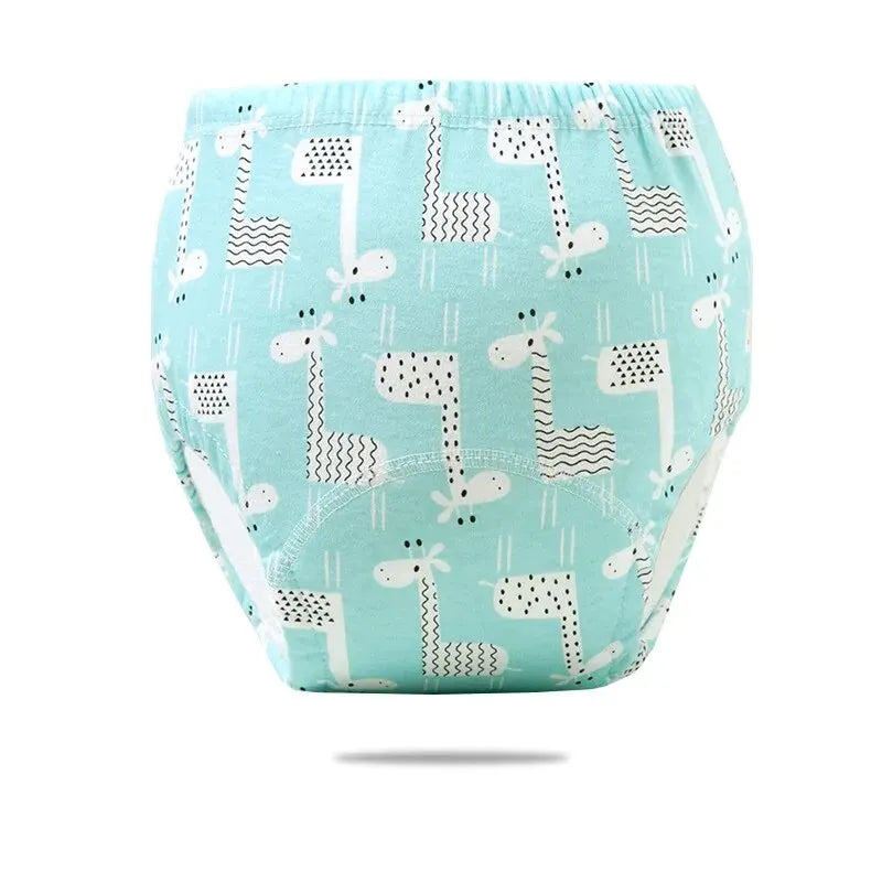 Baby land _1PC Baby Cotton Diaper Cloth Nappy Breathable Toilet Training Pant