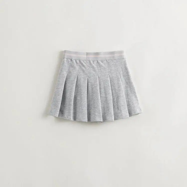 JOY_ Girls Collegiate Pleated Skirt for Summer