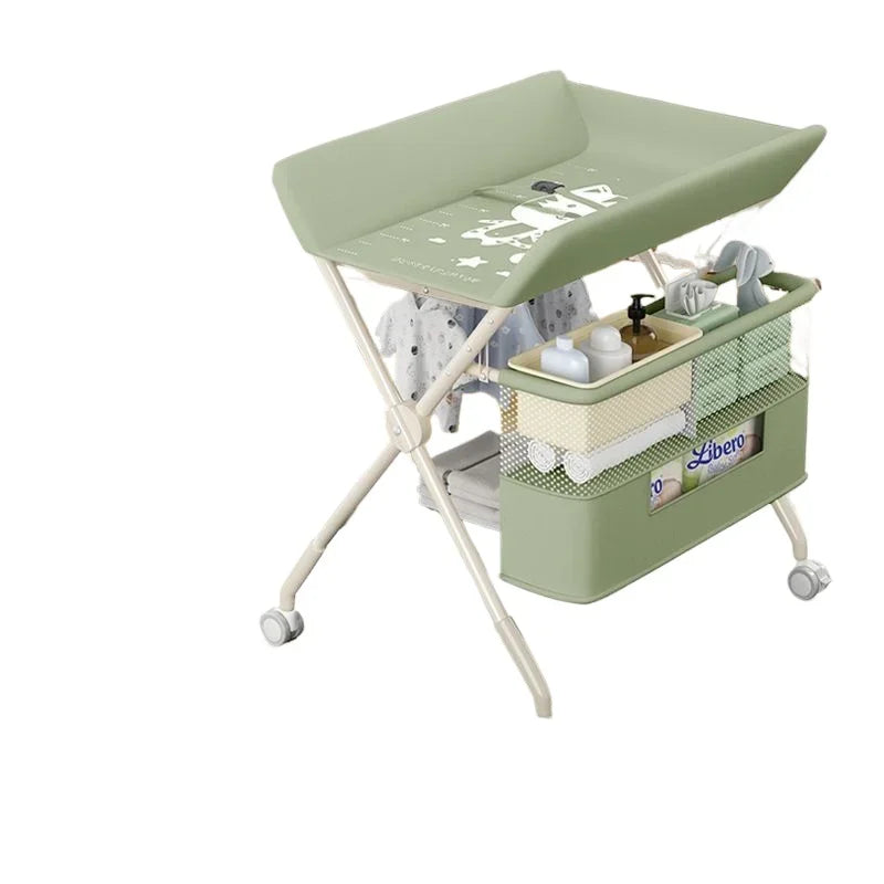 Bird _A Foldable Changing Table for Infants with Portable Operation Platform