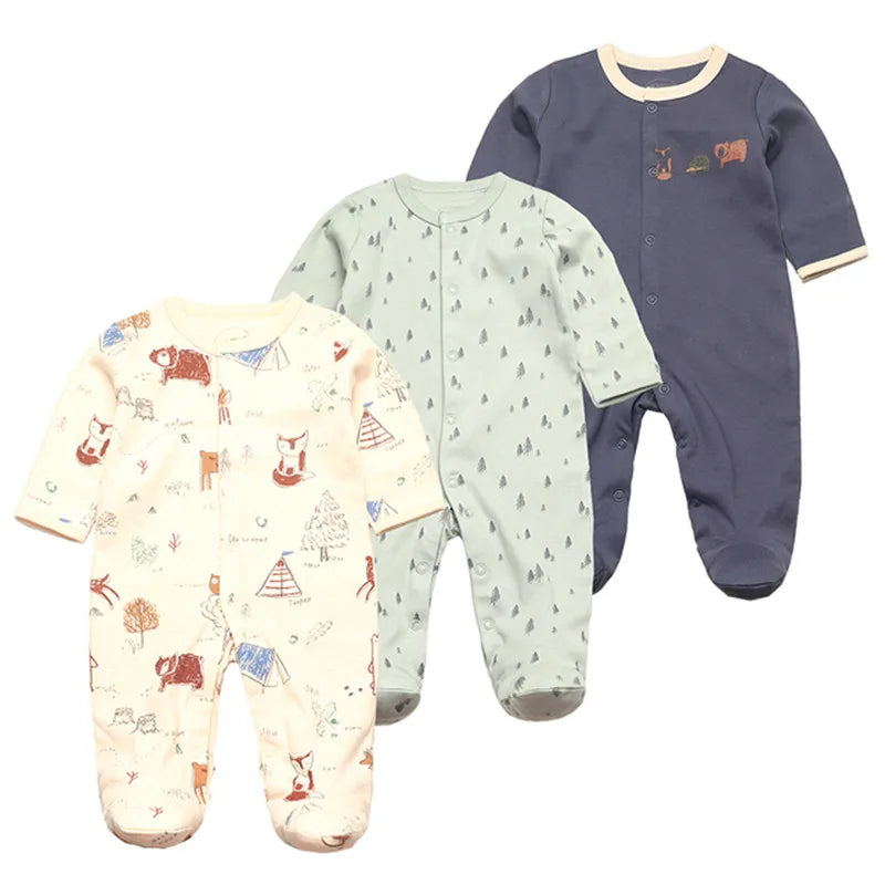 3 Soft Dreams Rompers