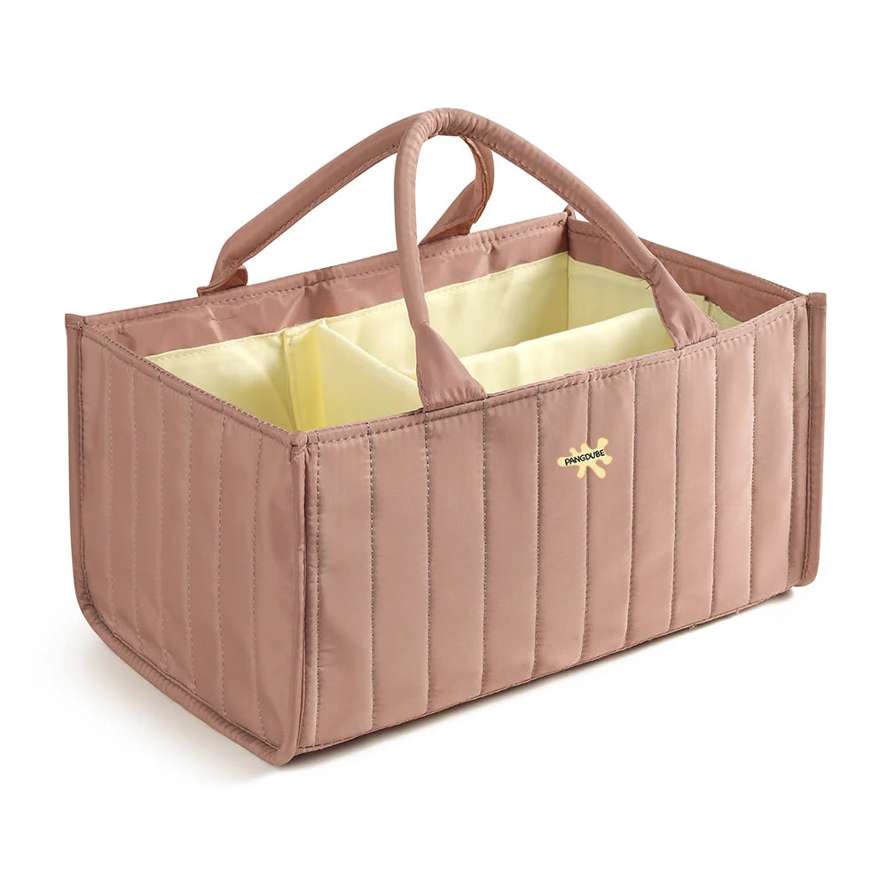 LITTLE ONE_ Baby Diaper Organizer Bag Folding Portable Diaper Stackers & Caddies