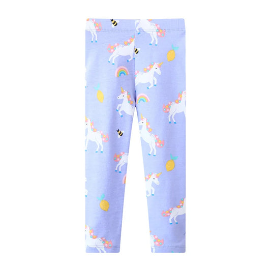 Joy_  Unicorns Autumn Spring Girls Leggings