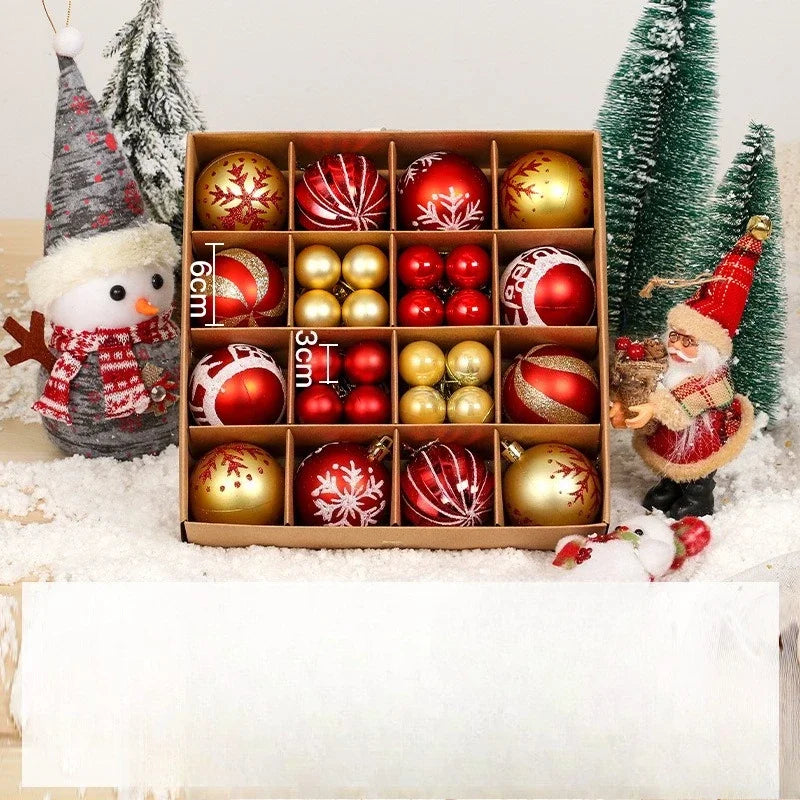PVC Christmas Ball  Decoration set