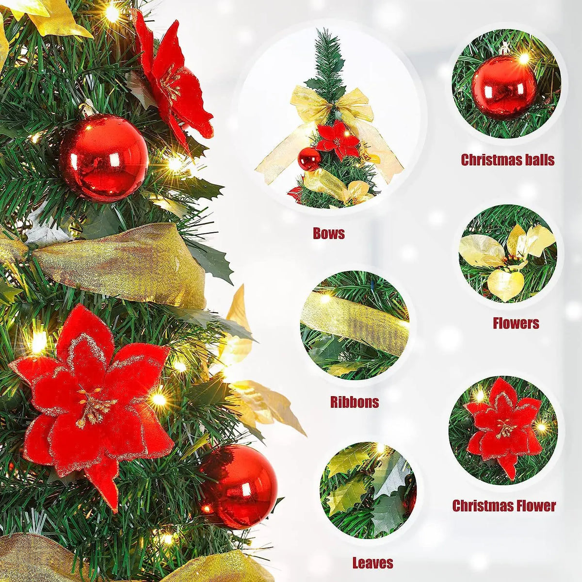 120cm Pop-up Christmas Tree foldable Christmas tree