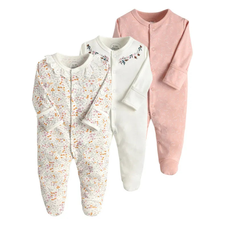 3 Soft Dreams Rompers