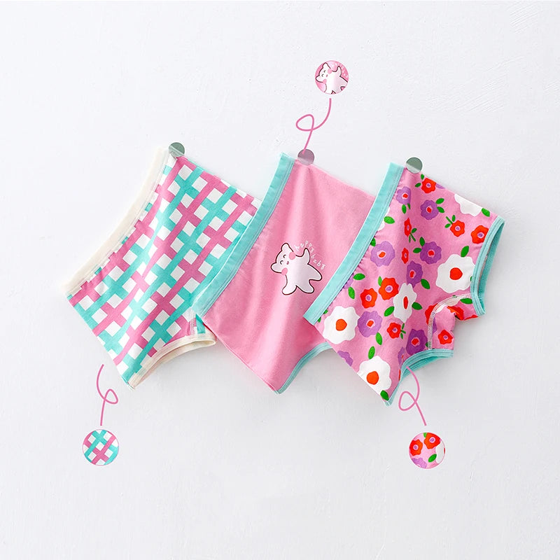 JOY_3Pcs/lot Kids Panties 7 Collections Chirdren's Underwear