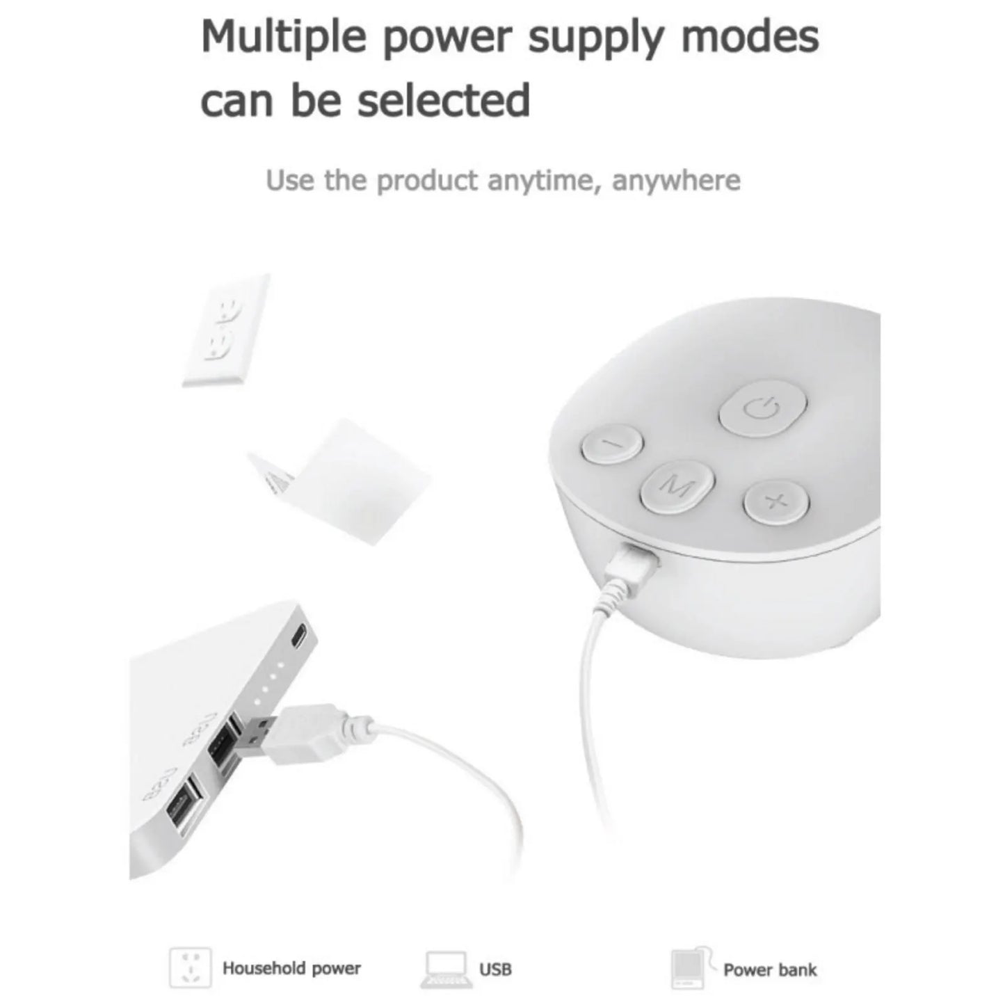 JOY_Double Electric Breast Pump USB Electric Breast Pump With Baby Milk Bottle Cold Heat Pad BPA Free Powerful Breast Pumps