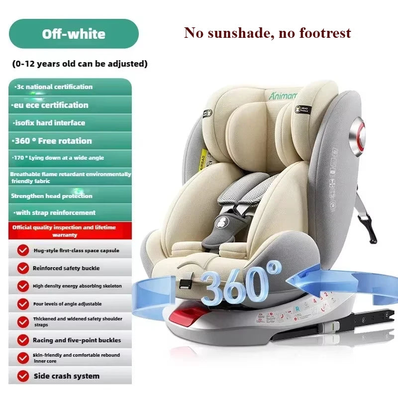 Bird _Universal 360° rotation Child Car Safety Seats
