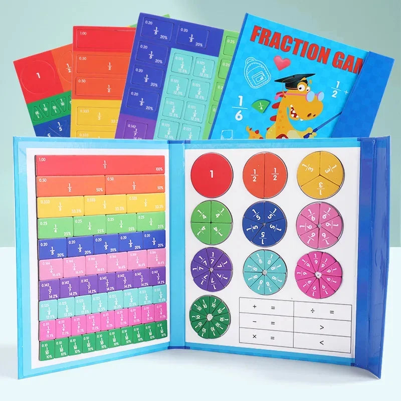 Montessori Fraction Learning Math Toy