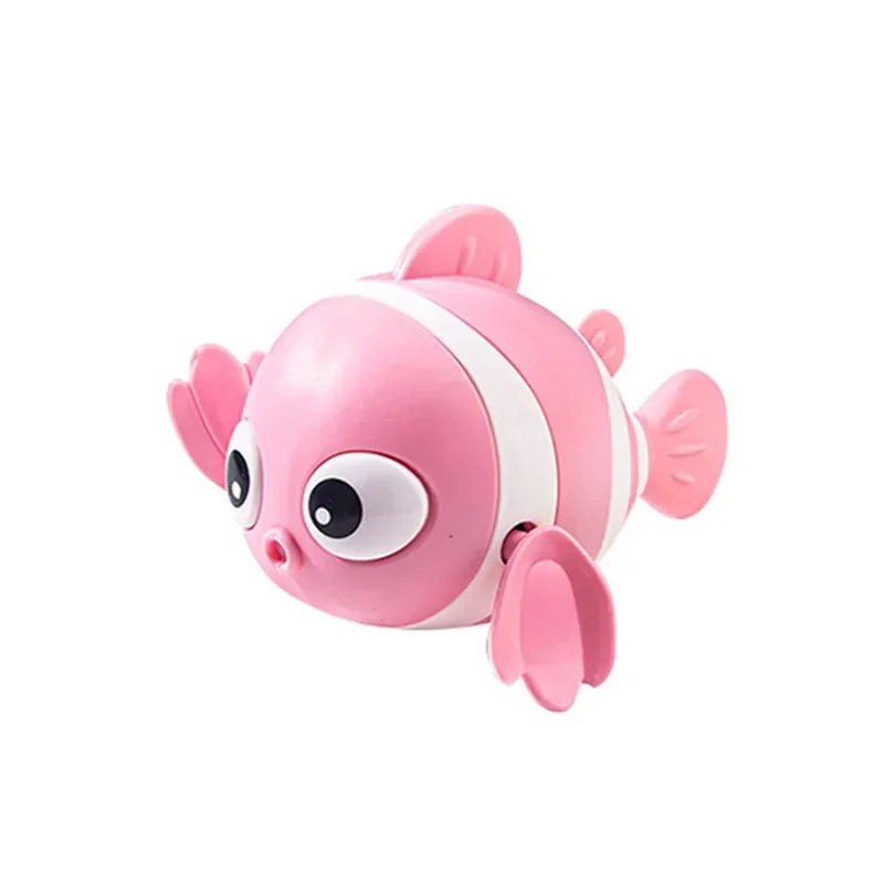 Joy _Bath Toys Cute Swimming Clown Fish Bath Toy for Toddlers