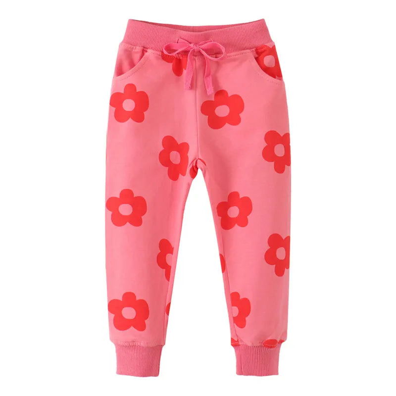 Joy_  Girls Sweatpants Rainbow Print