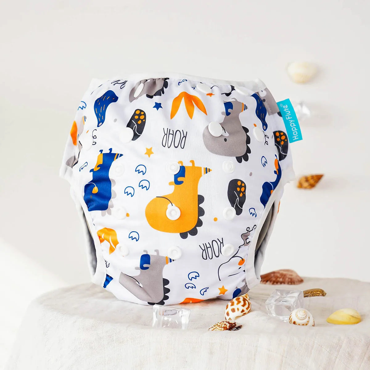 Happy kid _Baby Swim Diapers Reuseable Washable & Adjustable for Swimming