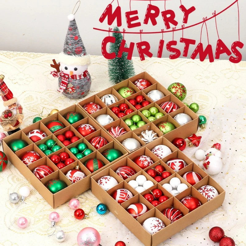 PVC Christmas Ball  Decoration set