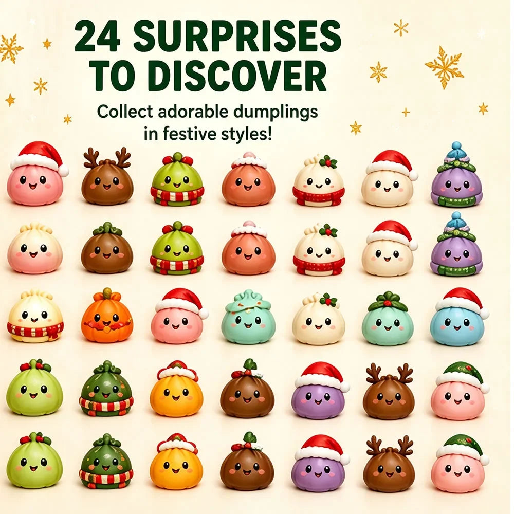 24 Days Countdown  Dumpling  Christmas Box