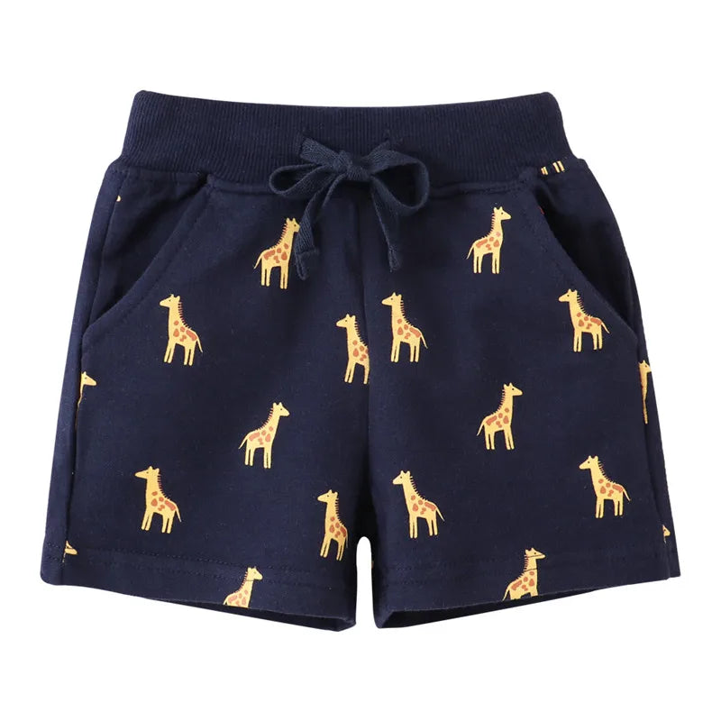 JOY _Jumping Meters 2-7T Summer Crab Boys Shorts