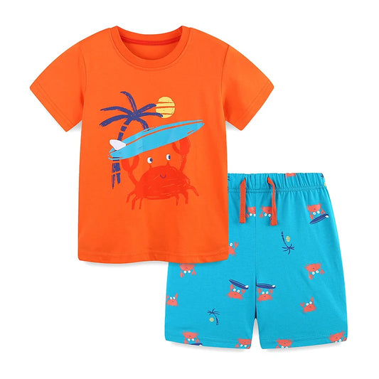 Little kid _  Baby Boys Tracksuit Cotton Sets