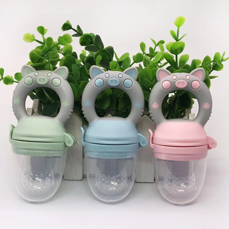 Bird_Silicone Fresh Food Nibbler Baby Feeder