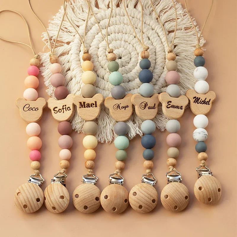 Wooden  Baby Pacifier