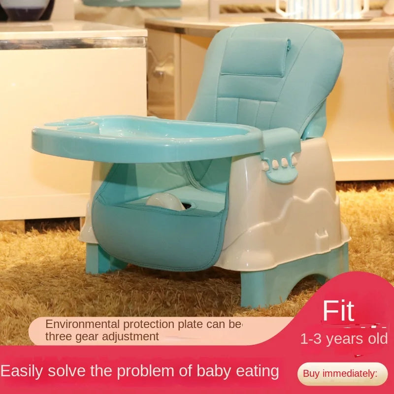 lovely kid_  Multifunctional High Quality Kids Dining Chair with Safety Belt from 1_3years