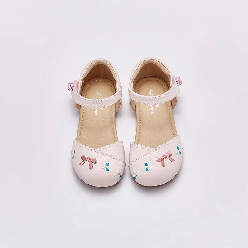 Labella _Girls Pink Leather Shoes