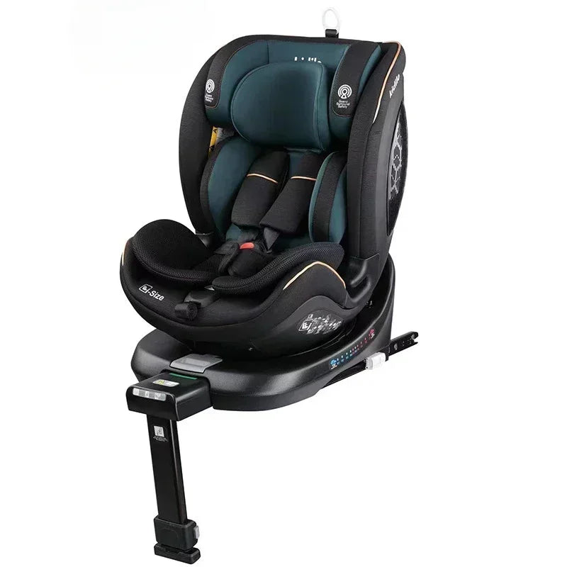 JOY _Child Car Seat with Support Seat Can Be Rotated 360° and Backrest Angle Can Be Adjusted Car Seat for 1-12 Years Old