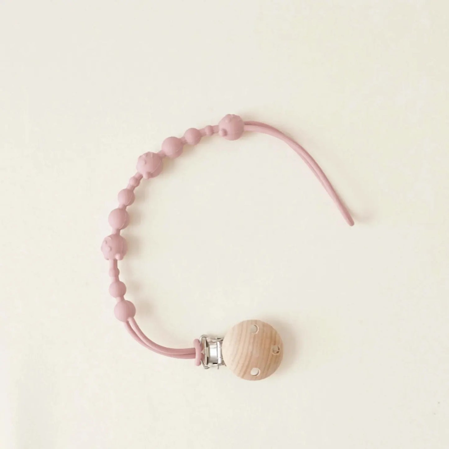 Little one
0-36 months macaron color baby silicone pacifier + pacifier chain