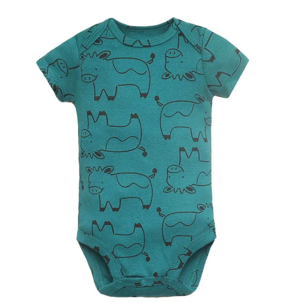 5PCS/Lot Newborn 100% Cotton Baby Boy &Girl
