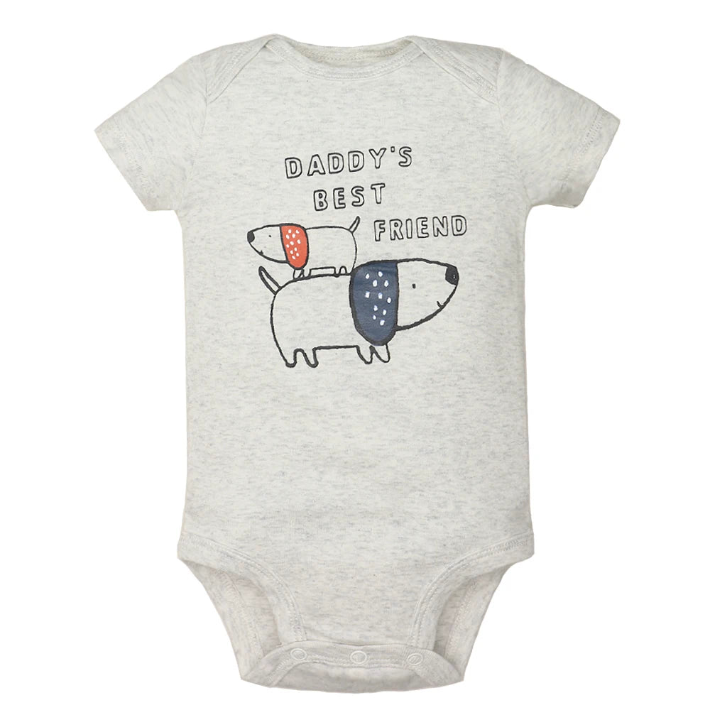 5PCS/Lot Baby Boys& Girls Bodysuits 100% Cotton