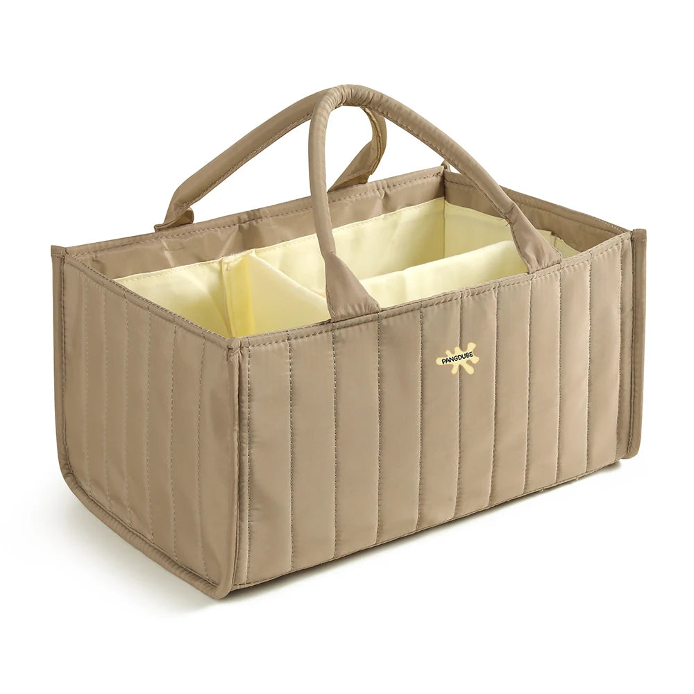 LITTLE ONE_ Baby Diaper Organizer Bag Folding Portable Diaper Stackers & Caddies