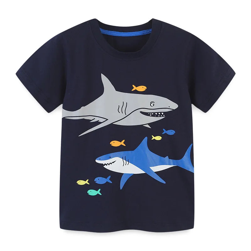 Little one_ Children’s Clothes Summer Baby Boys T-shirt  2-7 year