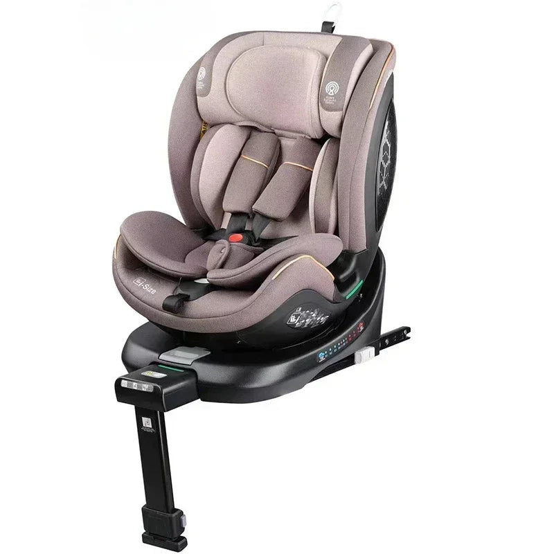 JOY _Child Car Seat with Support Seat Can Be Rotated 360° and Backrest Angle Can Be Adjusted Car Seat for 1-12 Years Old