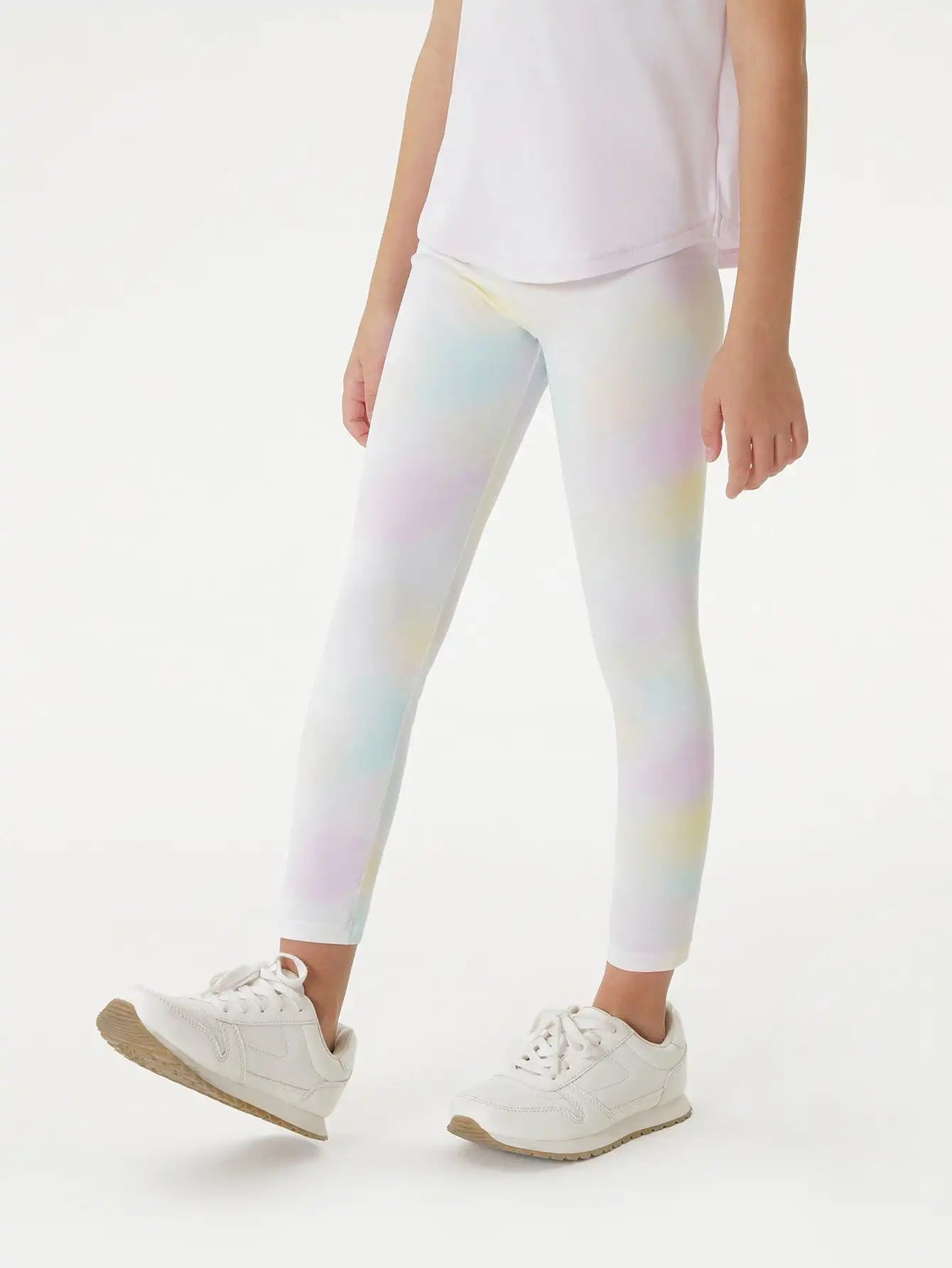 PRETTY_ Girls Cooling UPF100+ Sun Protection Active Yoga Leggings