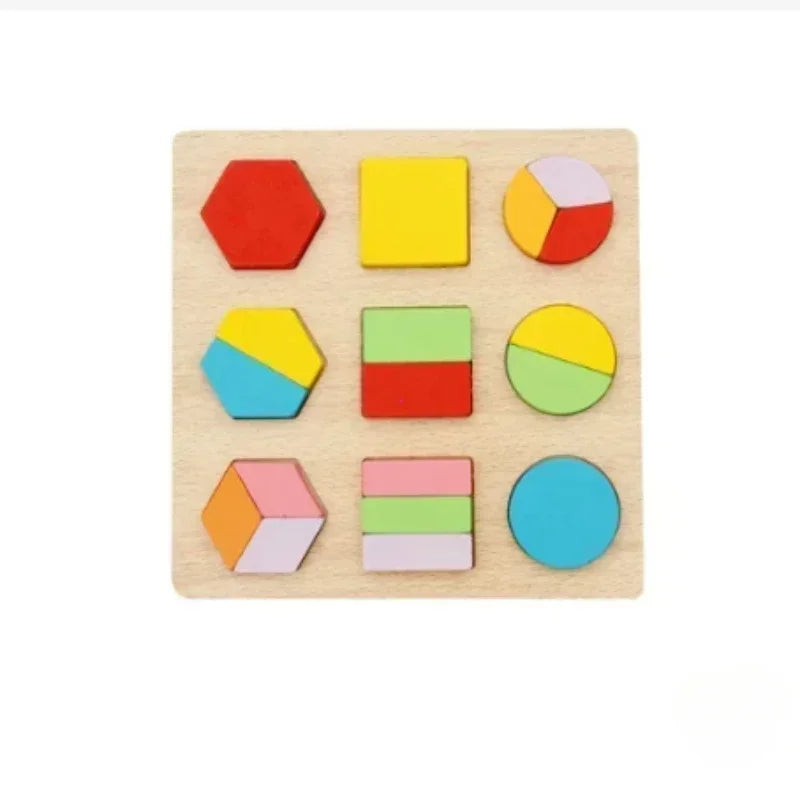 Montessori Fraction Learning Math Toy