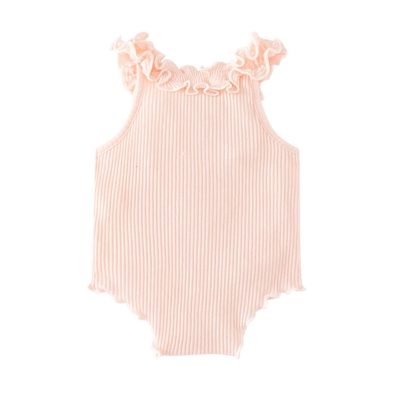 Flowry _Ruffels Lace Newborn Baby Bodysuits