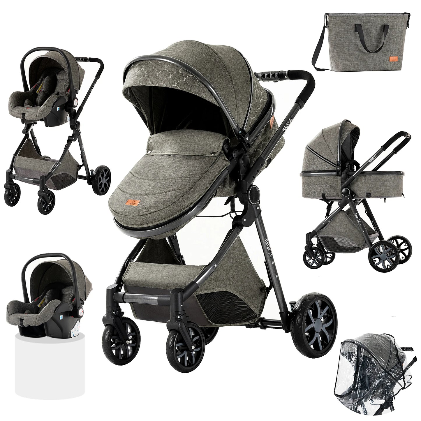 Joy_Baby stroller 3 in 1 for Newborn