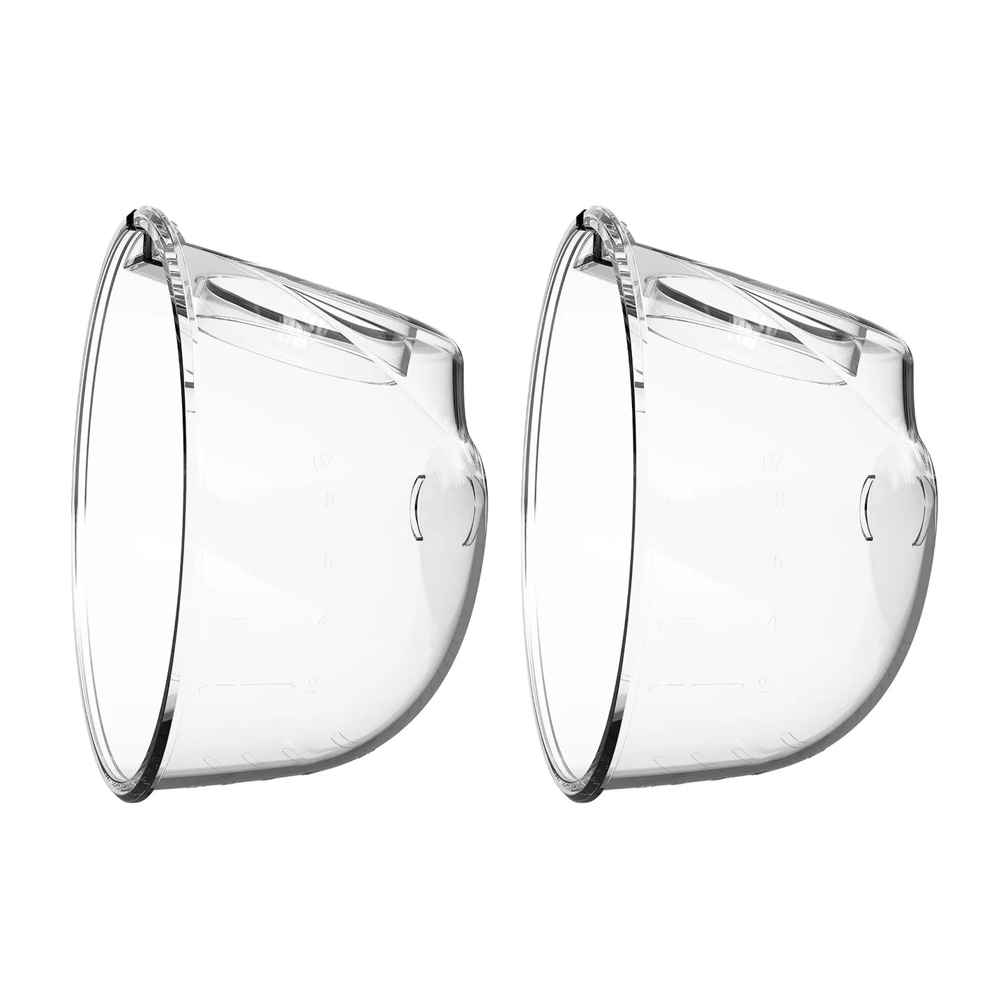 JOY_Electric Breast Pump Replacement Accessory Includes 2PCS Duckbill Soft Food-Grade Silicone for  Wearable Breast Pump