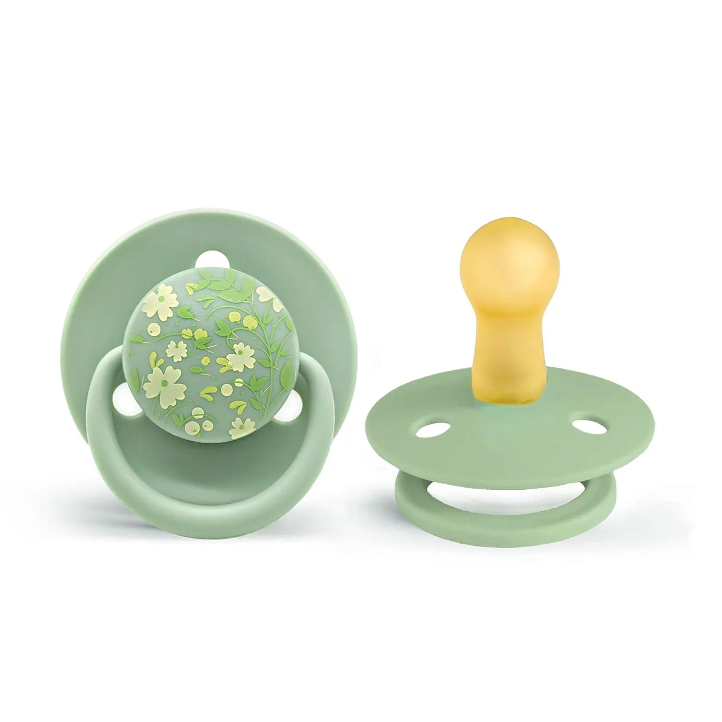 Little one
0-36 months macaron color baby silicone pacifier + pacifier chain