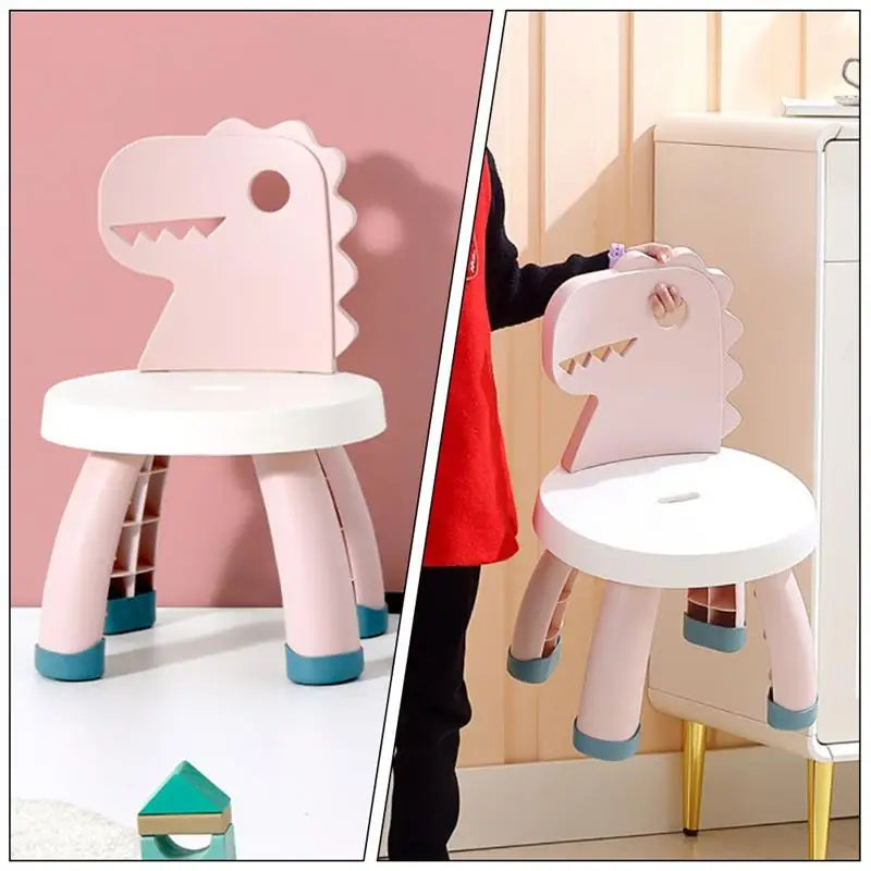 Joy_1Pcs Cartoon Dinosaur Back Chair