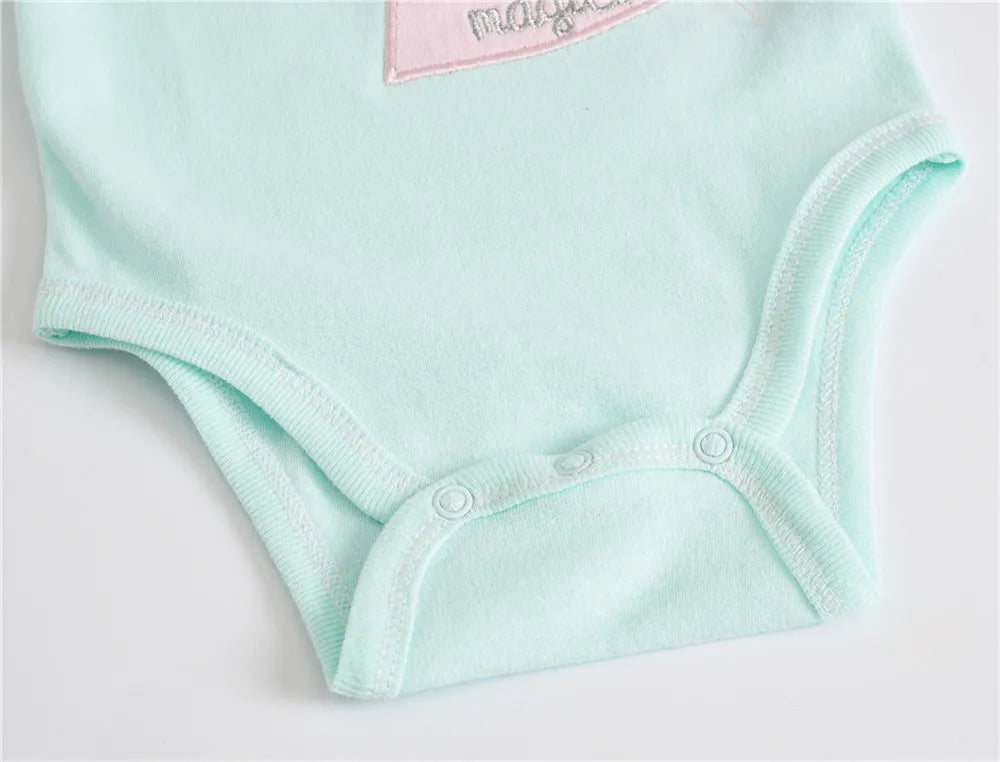 3 Pcs Baby  bodysuit