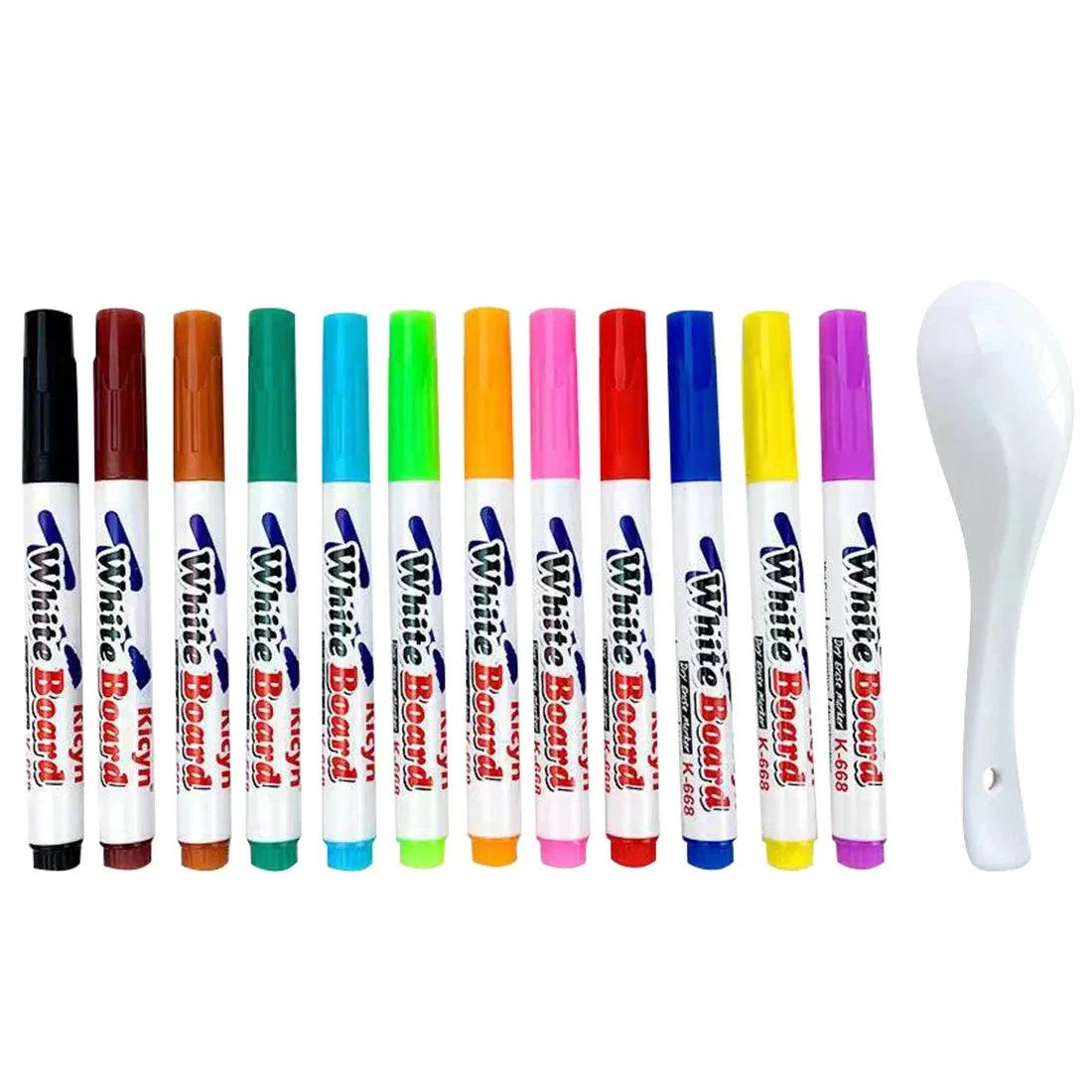 Water Floating Pen Magical Ink Pens With Spoon