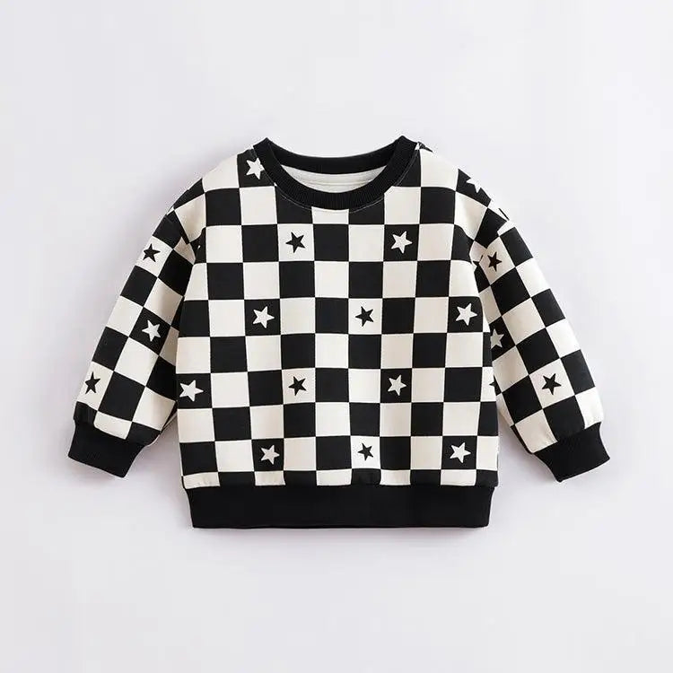 MARY_ Girls Spring Cotton Sweatshirts