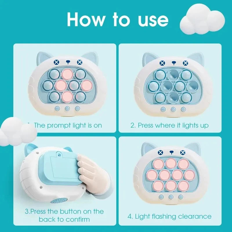 Multi-Level Logic Puzzle Toy with Stress Relief