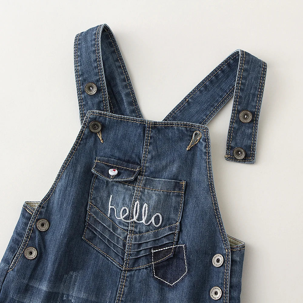 Bird_Children'S Overalls Pants