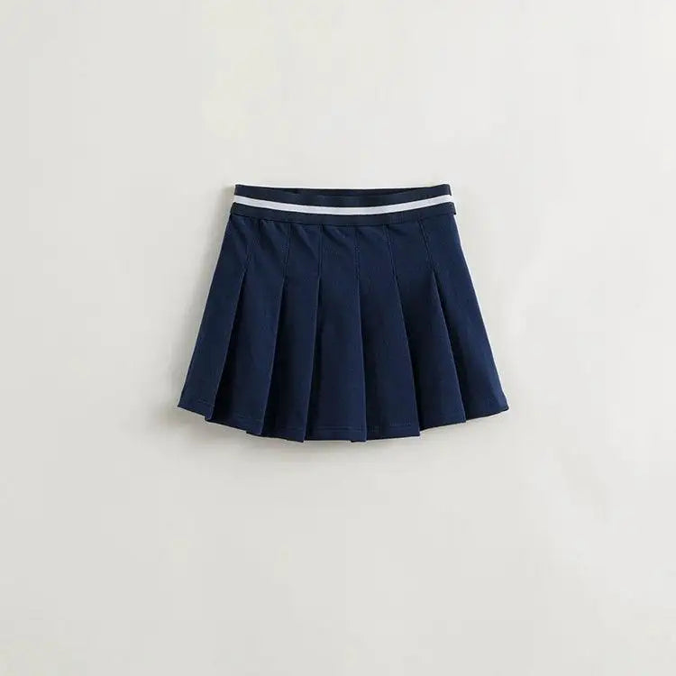 JOY_ Girls Collegiate Pleated Skirt for Summer