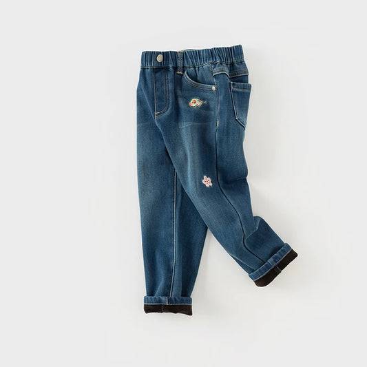 Ela_ Children's Girl's Pants Jeans
