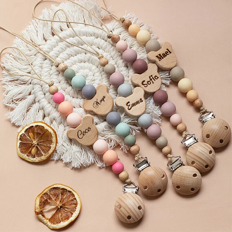 Wooden  Baby Pacifier