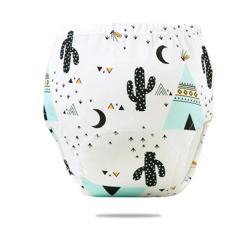 Baby land _1PC Baby Cotton Diaper Cloth Nappy Breathable Toilet Training Pant