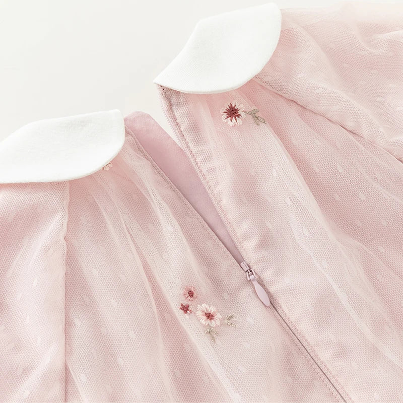 Mesh Floral Princess Dress